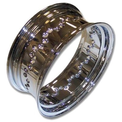 Ráfek zadní Motorrad Burchard pro Yamaha XVS 650 Drag Star - 6,00x15" - chrom – Sleviste.cz