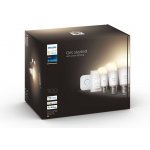 Philips Propojovací zařízení Hue BRIDGE a 3 ks LED žárovek E27 9,5W 75W teplá bílá 2700K stmívatelné – Sleviste.cz