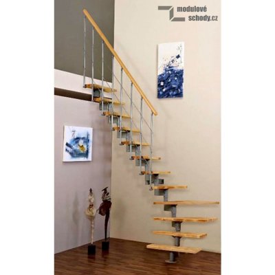 Minka Style Schodiště dřevo Buk pro výšku do 304 cm – HobbyKompas.cz