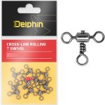 Delphin Obratlík Cross-line rolling T swivel vel.4 10 ks 23 kg – Zboží Dáma