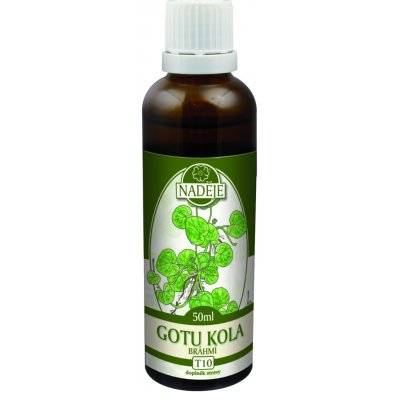 Naděje Gotu Kola Bráhmí 50 ml tinktura z bylin – Hledejceny.cz