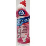 Q-Power WC čistič exotic antibakteriální 750 ml – Zboží Mobilmania