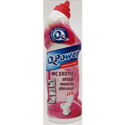 Q-Power WC čistič exotic antibakteriální 750 ml – Zboží Mobilmania