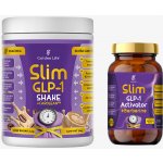 Golden Life Slim GLP-1 Shake Duo cappuccino 60 kapslí Activator + 600 g Shake – Hledejceny.cz