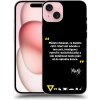 Pouzdro a kryt na mobilní telefon Apple Pouzdro Picasee ULTIMATE CASE Apple iPhone 15 - Kazma - MŮŽETE DOKÁZAT, CO BUDETE CHTÍT