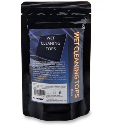 Clenium Stick navlhčené tyčinky na čištění klávesnic 10 ks – Zboží Dáma