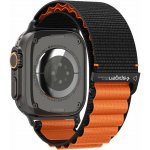 Spigen Fabric Band (hook) Apple Watch 49mm/46mm/45mm/44mm Black Orange AMP10145 – Sleviste.cz