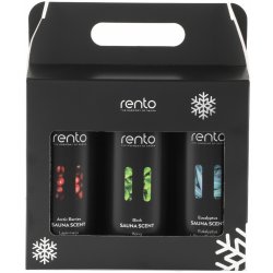 Rento saunové aroma dárkové balení 3 x 400 ml