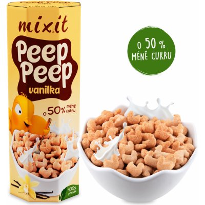 Mixit Cereálie Peep Peep vanilka 280 g – Zboží Dáma