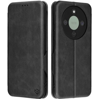 Techsuit - Safe Wallet Plus knížkové pouzdro s přihrádkou na karty pro Honor Magic8 Lite - černé – Zboží Živě
