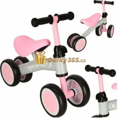 Trike Fix Dětská čtyřkolka balanční 3v1 Mini růžová – Zboží Dáma