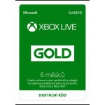 Microsoft Xbox Live Gold členství 6 měsíců – Zboží Dáma