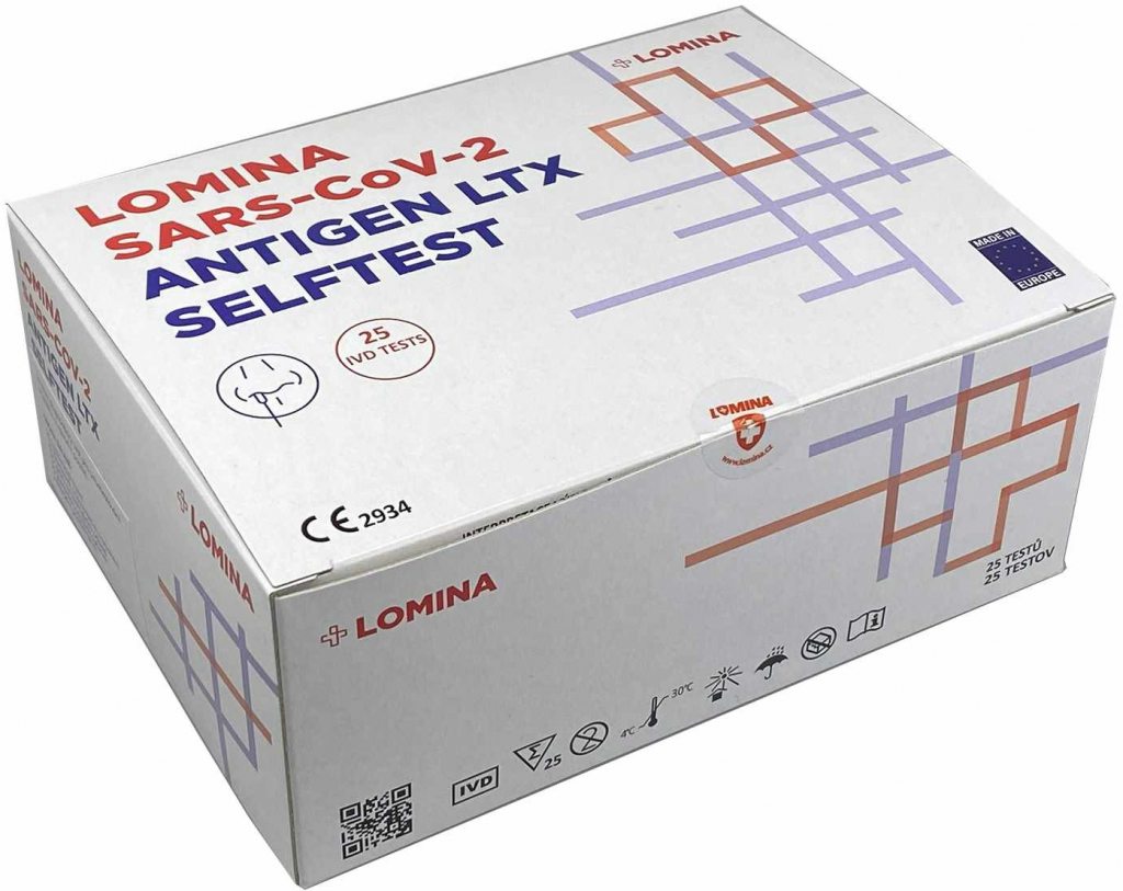 LOMINA SARS-CoV-2 Antigen LTX test swab 25 ks