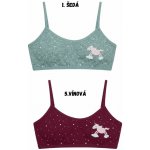 Blue Rosa 02-2076 dívčí vyztužená lambada – Hledejceny.cz