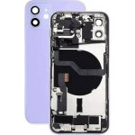 Kryt Apple iPhone 12 Zadní Housing s Malými Díly fialový – Zboží Živě
