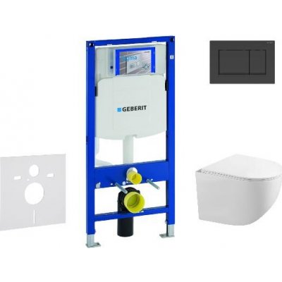 Geberit Duofix s tlačítkem Sigma30 SANI11CA5105 – Zboží Dáma