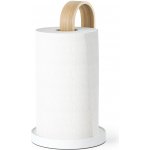 Držák na papírové utěrky Umbra BELLWOOD - bílý/přírodní – Sleviste.cz