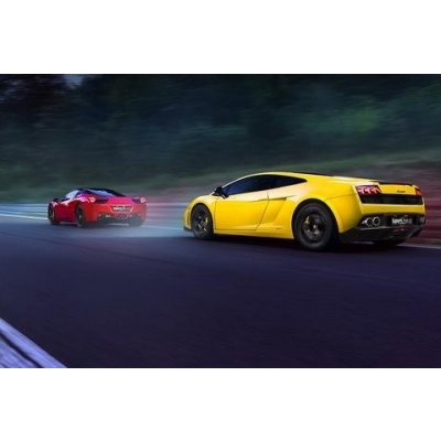 Jízda ve Ferrari 458 Italia a Lamborghini Gallardo v Praze – Sleviste.cz