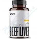 LivLife Beef Liver 400 mg 180 kapslí – Hledejceny.cz