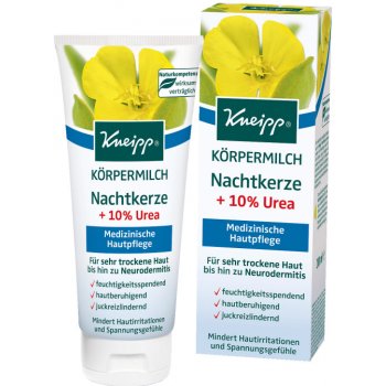 Kneipp tělové mléko Pupalka + 10 % urea 200 ml