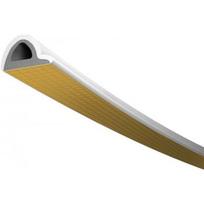 TRELLEBORG Těsnění TLT do oken a dveří, profil "P", 9 x 5,5 mm x 6 m, bílé – Sleviste.cz