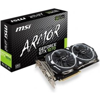 MSI GeForce GTX 1070 ARMOR 8G OC