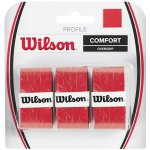 Wilson Profile overgrip 3 ks červená – Zboží Mobilmania