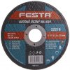 Brusky - příslušenství Kotouč řezný FESTA na kov 115x2,5x22,2mm