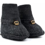 Mikk-Line dětské merino capáčky šedé Anthracite Melange – Sleviste.cz