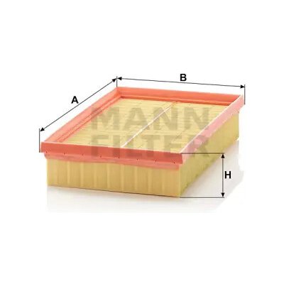 MANN FILTER Vzduchový filtr C 28 105 – Hledejceny.cz
