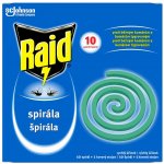 Raid spirála proti komárům 10 ks – Zboží Dáma
