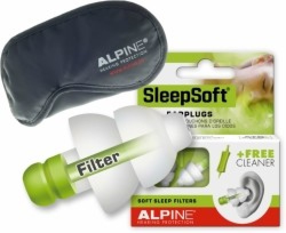 Alpine SleepSoft+MASKA špunty na spaní 1 pár | Srovnanicen.cz