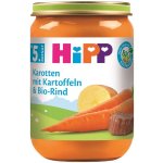 HiPP Bio Menu Mrkev s bramborem a Bio hovězím masem 190 g – Zboží Mobilmania