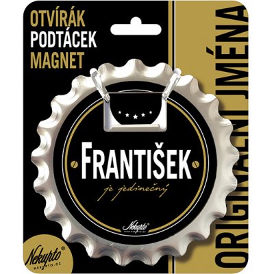 Nekupto Otvírák na pivo, podtácek se jménem František V.I.P. – Hledejceny.cz
