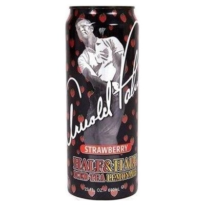 AriZona Arnold Palmer ledový čaj a limonáda s příchutí jahody 0,65 l – Zboží Dáma