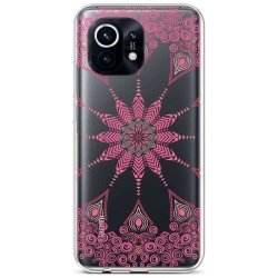 Pouzdro TopQ Xiaomi Mi 11 silikon Pink Mandala