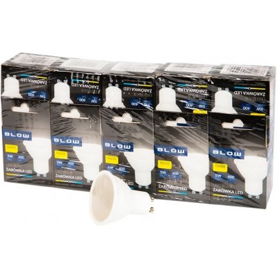 BLOW žárovka LED GU10 87-437, 5W, neutrální 2087437 – Hledejceny.cz