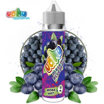 Uahu Shake & Vape Disaster Blueberry 12 ml – Zboží Dáma
