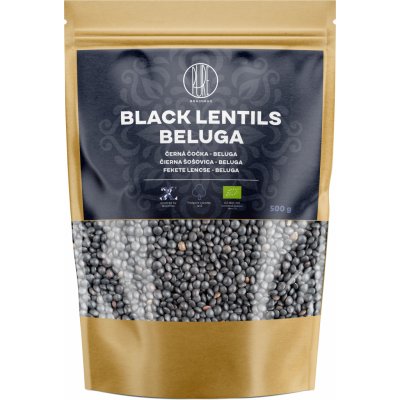 BrainMax Pure Čočka černá Beluga BIO 0,5 kg – Zboží Dáma