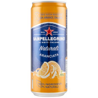 San pellegrino Sanpellegrino Naturali Aranciata 330 ml – Zbozi.Blesk.cz