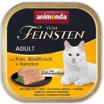 Animonda Vom Feinsten Adult krůta hovězí maso mrkev 100 g – Zbozi.Blesk.cz