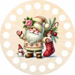 Dřevěný svět online Dno na košík kruh 10 cm trpaslík s punčochou – Zboží Dáma Dřevěný svět online Dno na košík kruh 10 cm trpaslík s punčochou – Zboží Dáma