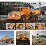 DoubleE RC kloubový dumper VOLVO A40G 56 cm 6WD LED zvuky RTR sada 1:20 – Hledejceny.cz