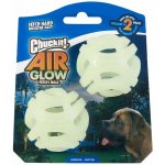 Chuckit Air Glow Ball děrované svíticí míčky 6,4 cm 2 ks – Sleviste.cz