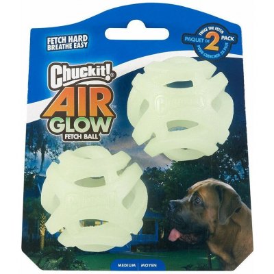 Chuckit Air Glow Ball děrované svíticí míčky 6,4 cm 2 ks – Sleviste.cz