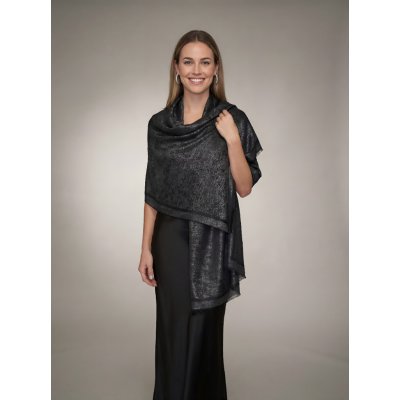 Classic Scarf černá šála – Zboží Mobilmania