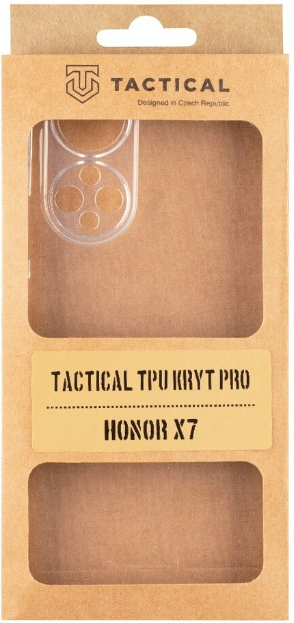 Pouzdro Tactical TPU Honor X7 Transparent