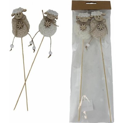 Zápich ovečka, 2 ks D7799 – Sleviste.cz