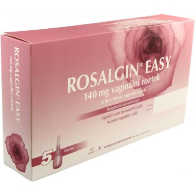 ROSALGIN EASY VAG 140MG VAG SOL 5X140ML – Hledejceny.cz