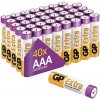 Baterie primární GP Extra Alkaline AAA 40 ks 1013100401